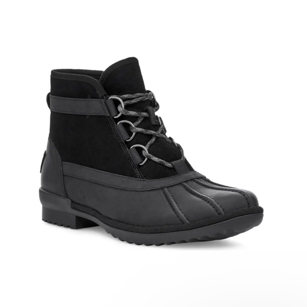 UGG Black Greda Waterproof Duck Boot